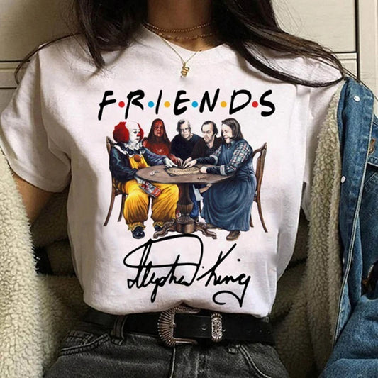 Stephen King Horror Characters "Friends" T-Shirt