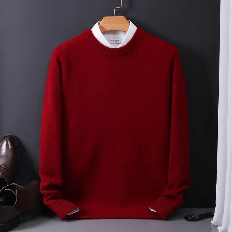 Men's Cashmere  Sweater – Autumn Winter Knit