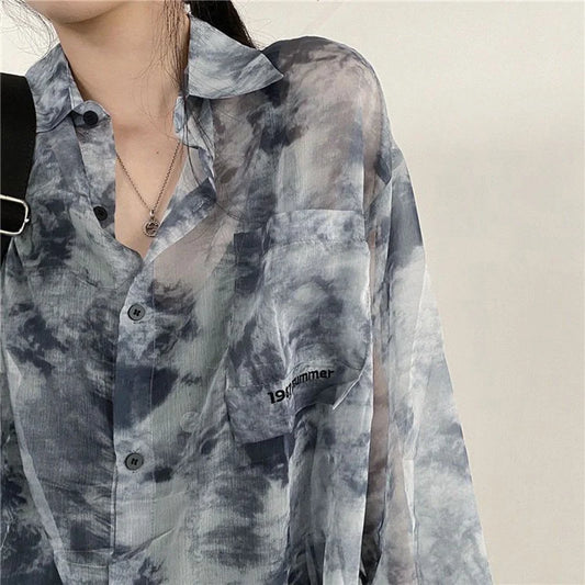 Women's Vintage  Chiffon Blouse