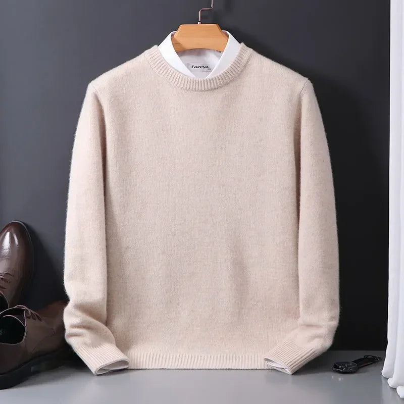 Men's Cashmere  Sweater – Autumn Winter Knit